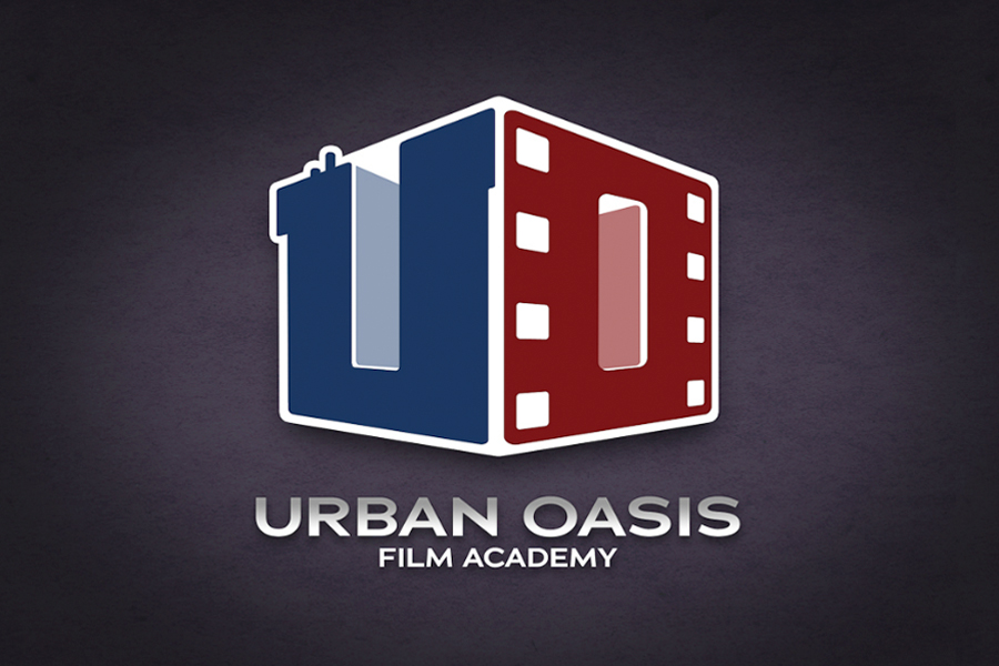 LOGO DESIGN // Urban Oasis is a non-profit organization that teaches the fundamentals, principals and art of filmmaking to underprivileged inner-city youths.